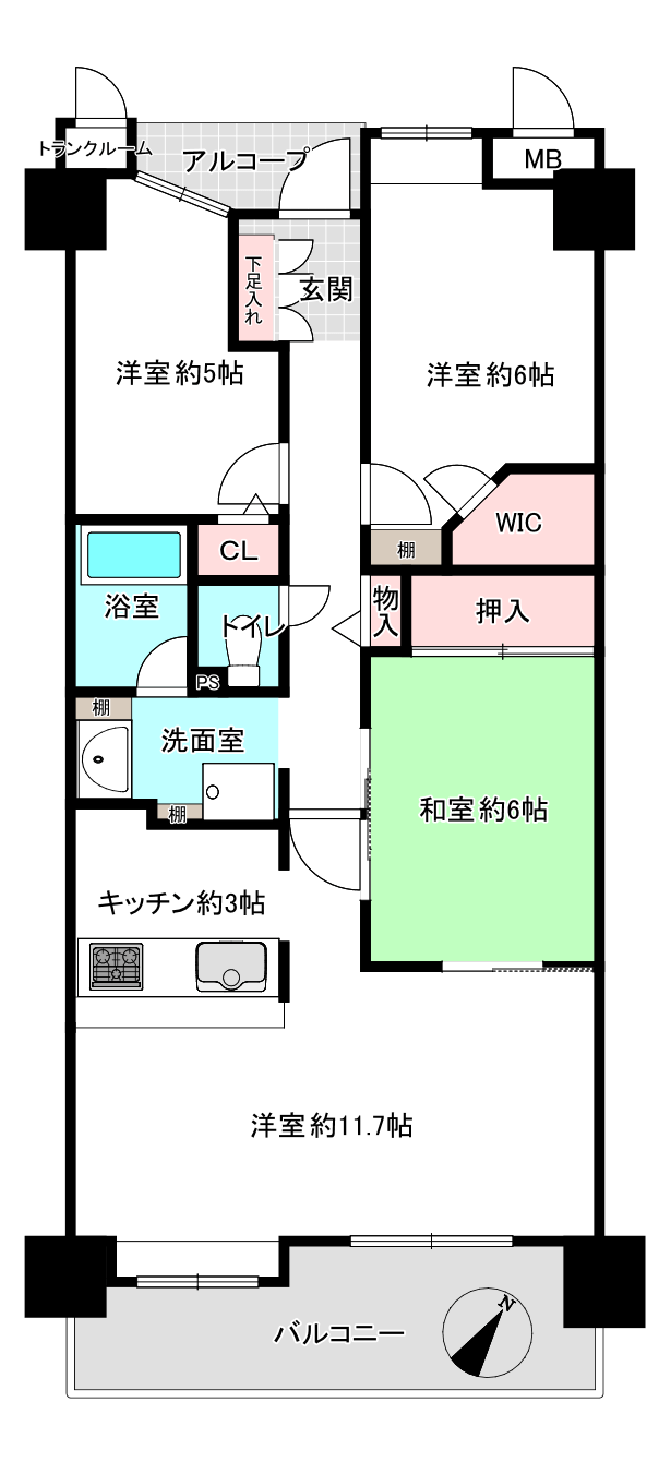 間取り変更Before