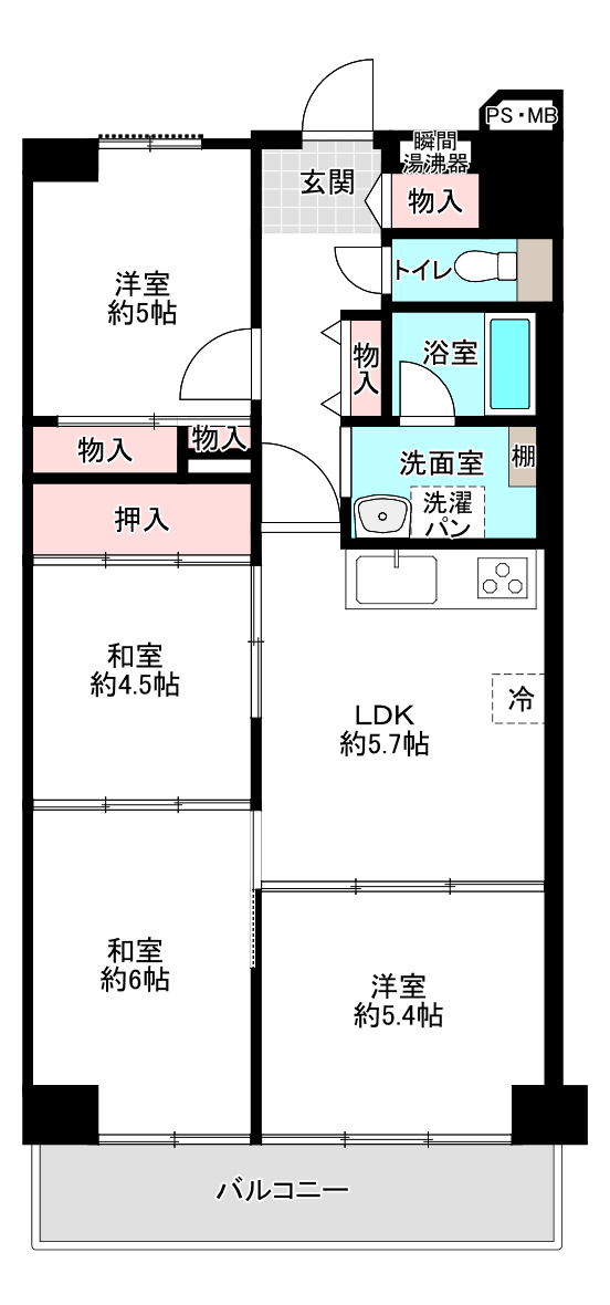 間取り変更Before