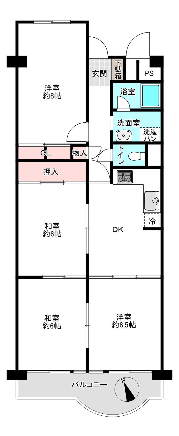 間取り変更Before