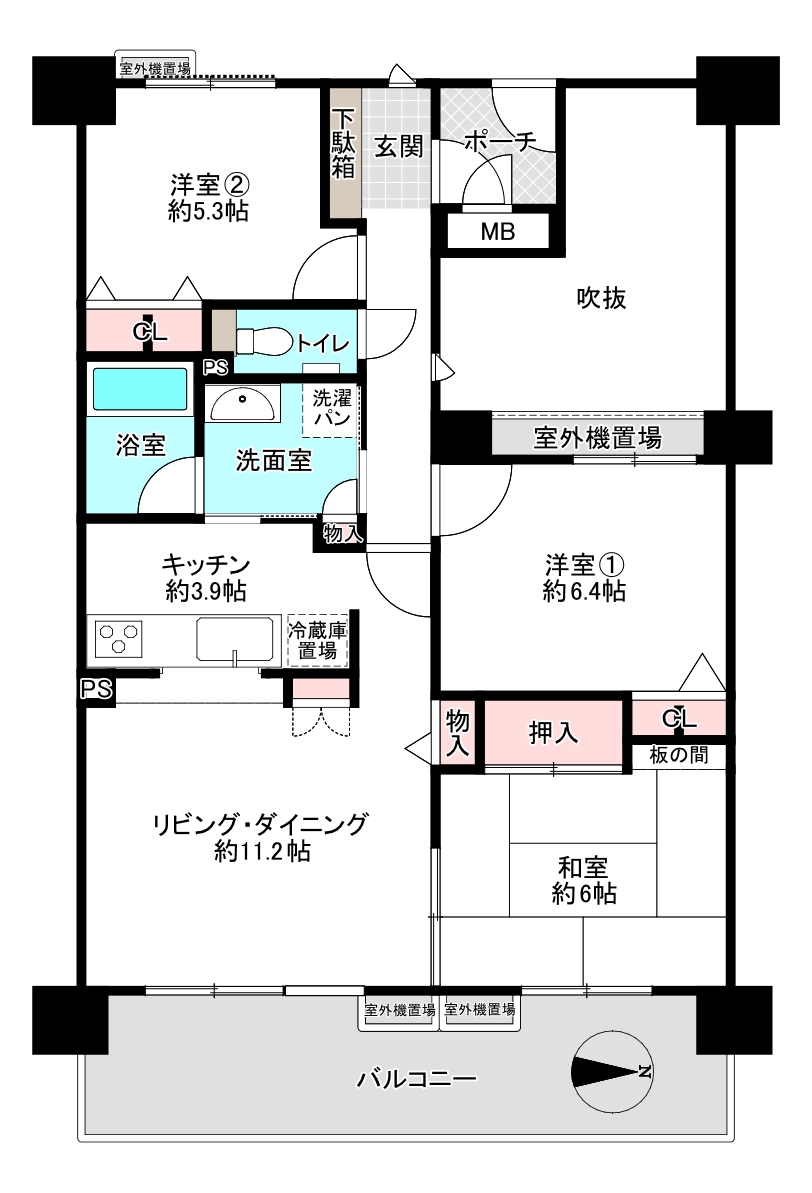 間取り変更Before