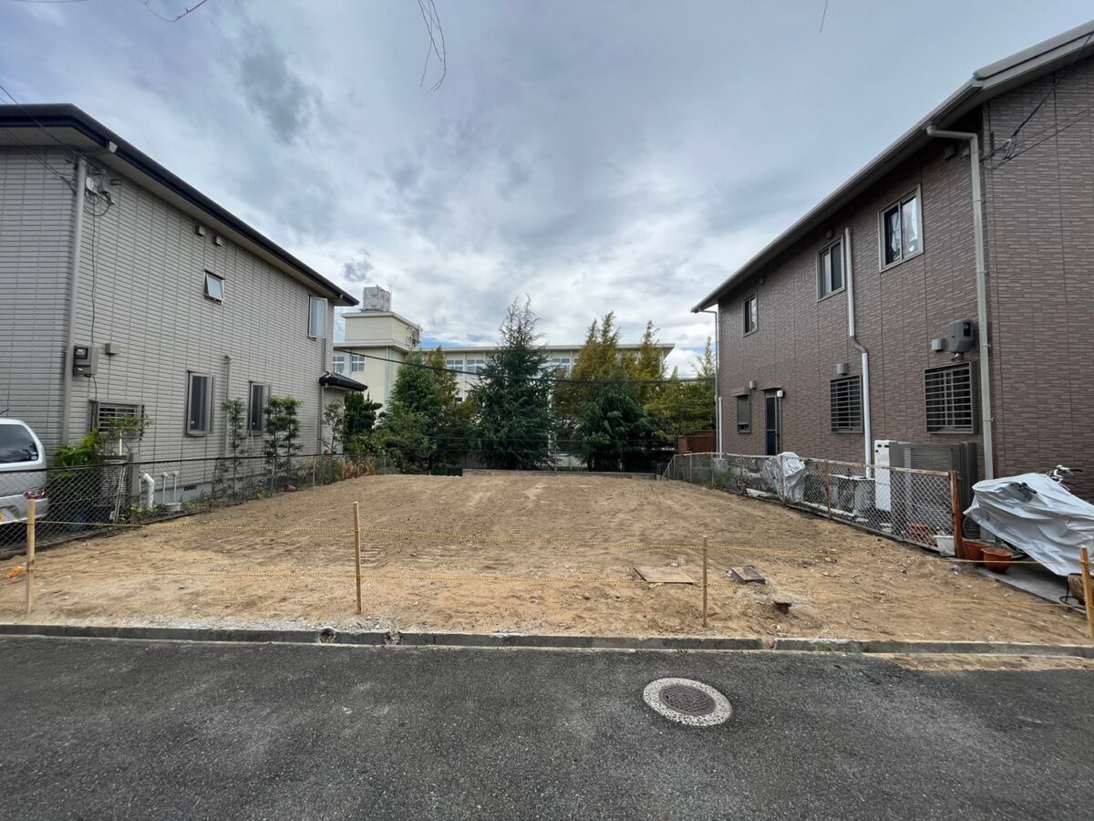 御成約御礼　枚方市香里ヶ丘12丁目　土地
