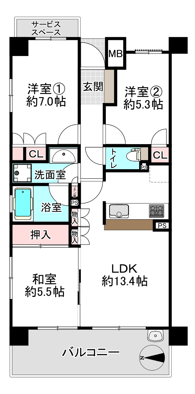 間取り変更Before