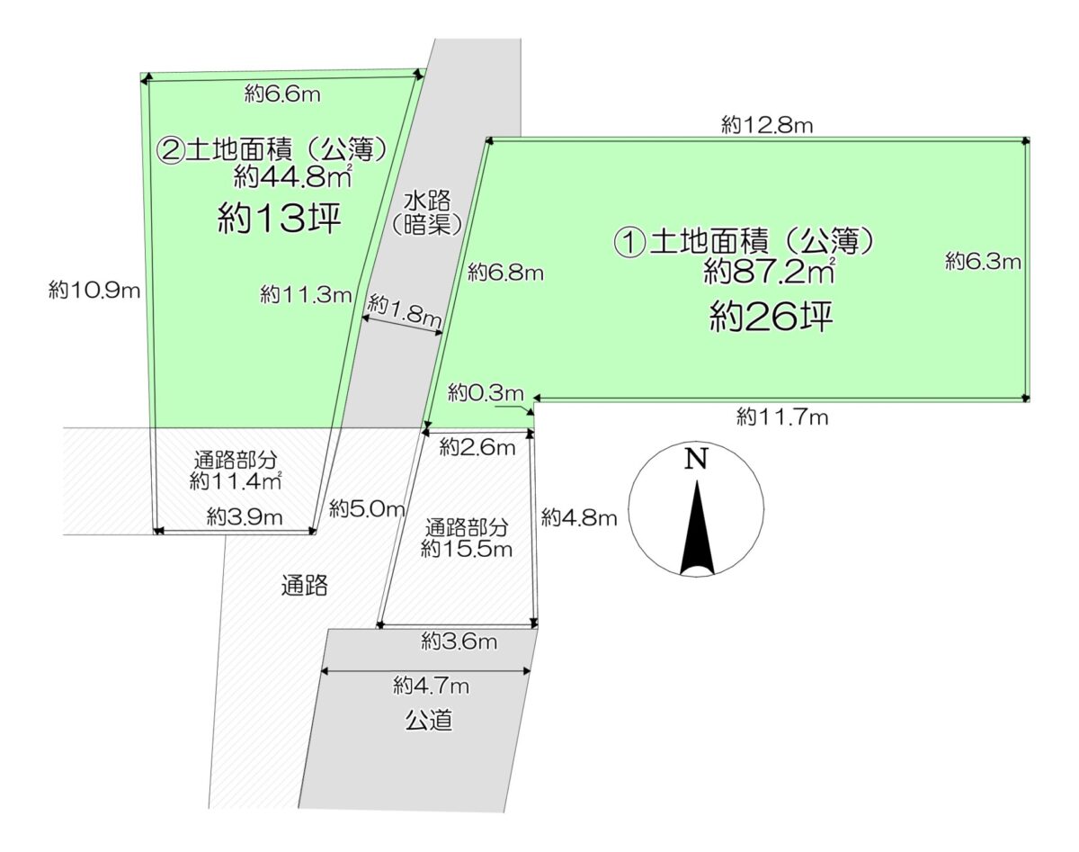 御成約御礼　寝屋川市太間東町　土地