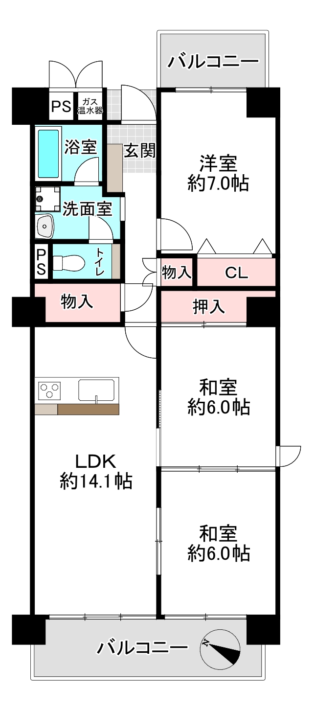 間取り変更Before