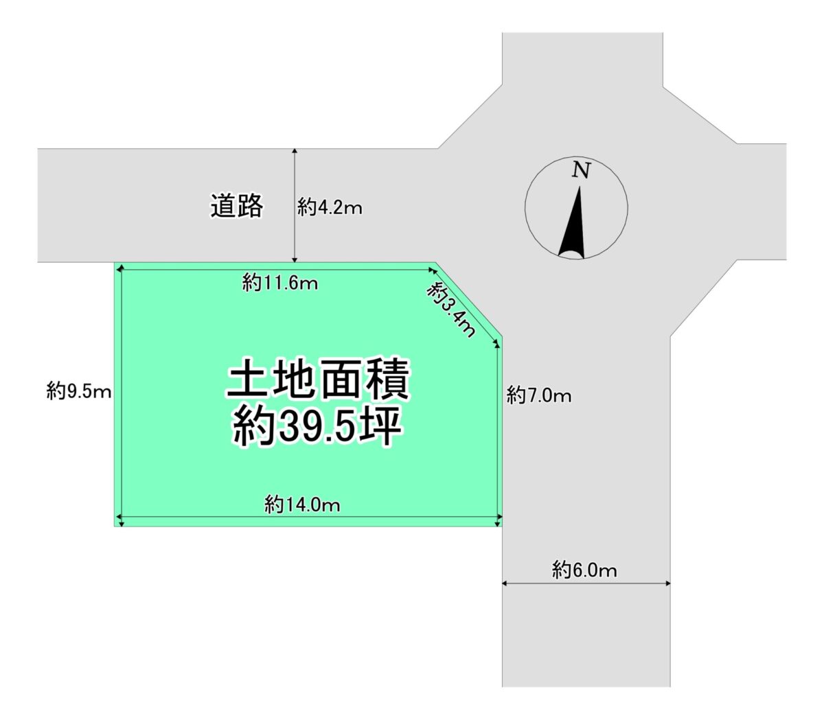 御成約御礼　枚方市長尾台2丁目　第一期1号地