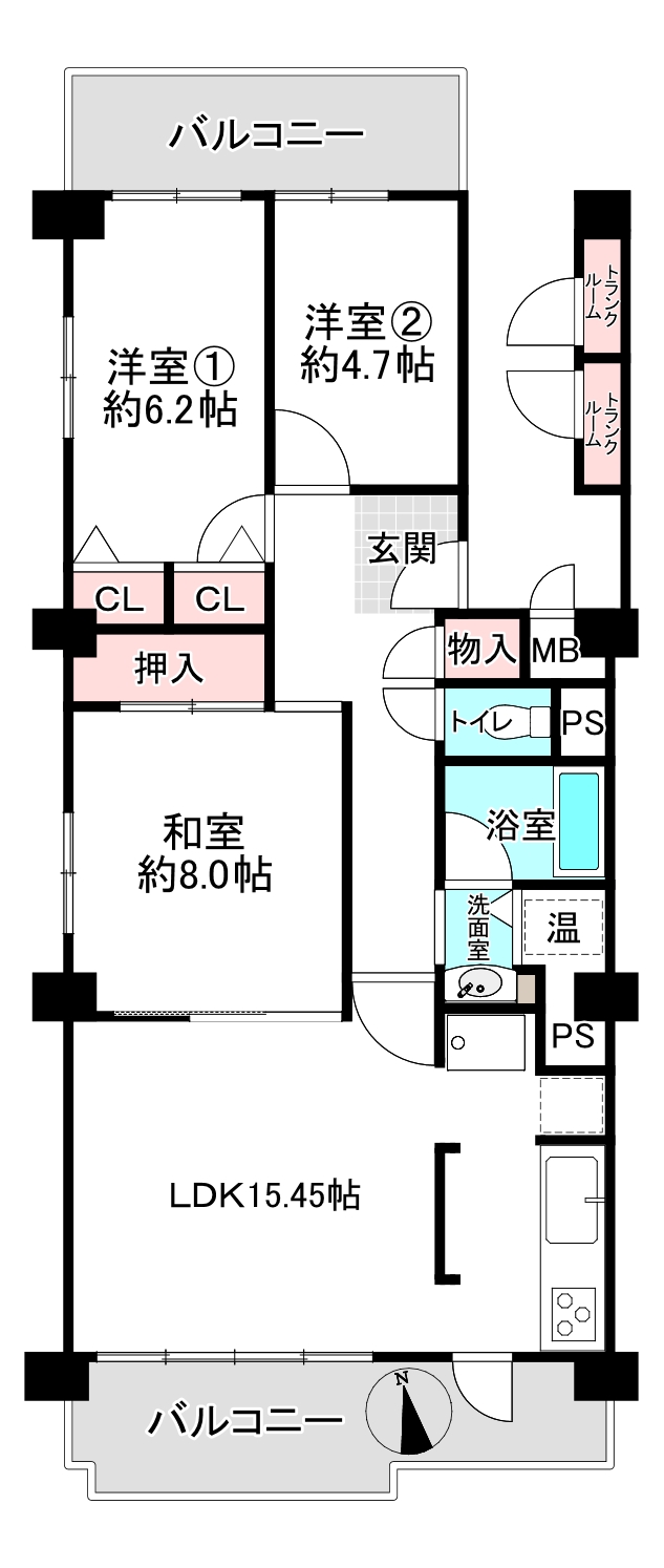 間取り変更Before