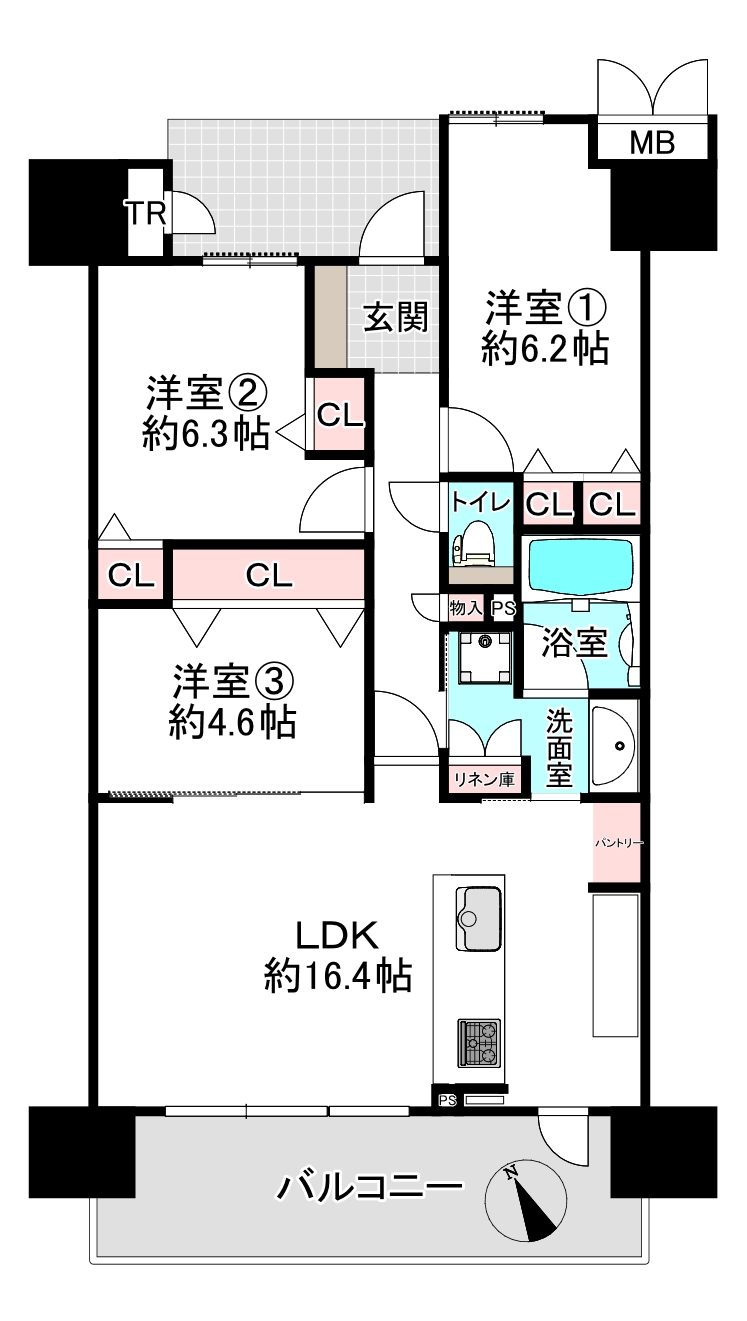 間取り変更After