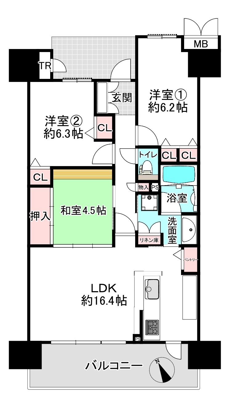 間取り変更Before