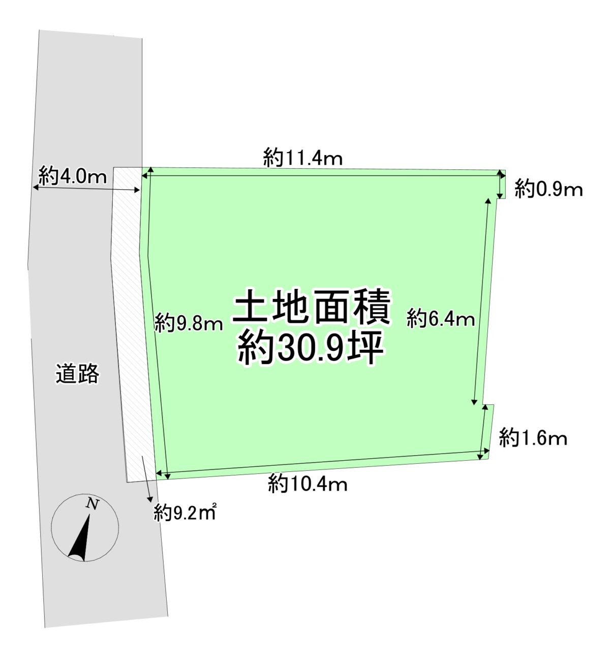 御成約御礼　豊中市三和町4丁目　土地