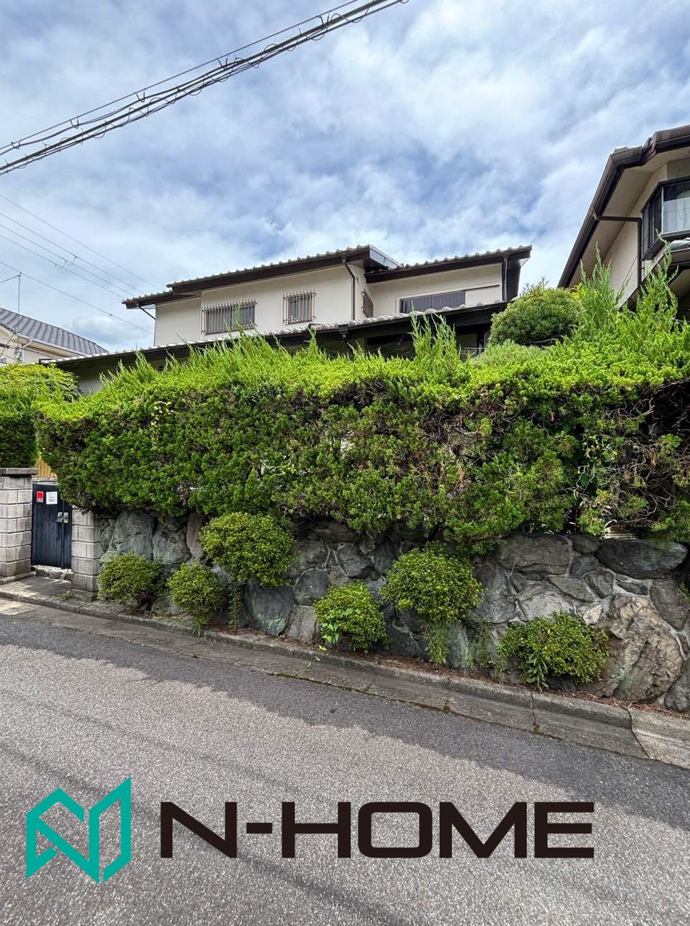 御成約御礼　枚方市長尾台2丁目　古家付き土地