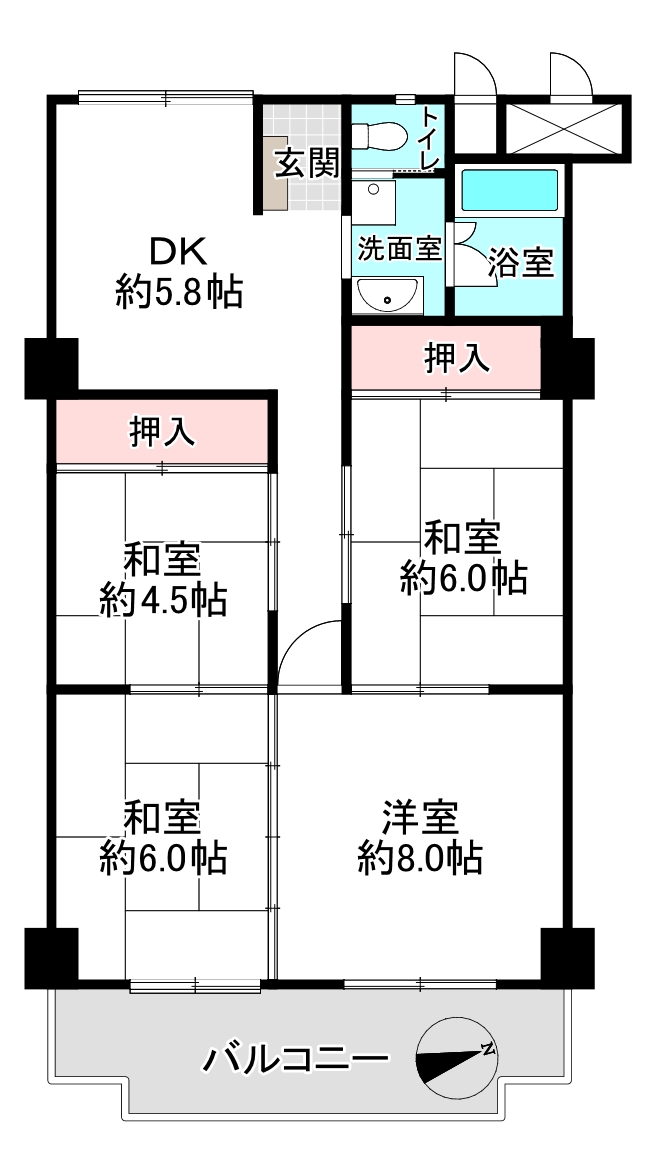 間取り変更Before