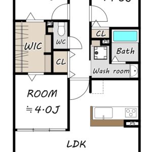 ランフォルセ寝屋川1509　販売図面おしゃれ
