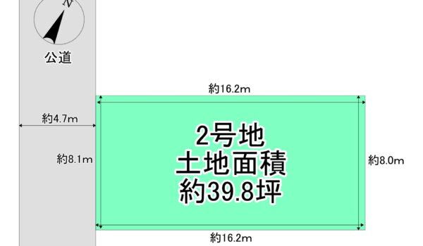 堺市西区浜寺船尾町西3丁　2号地