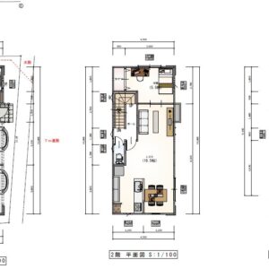 寝屋川市高宮新町　建物プラン例