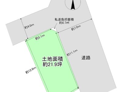 寝屋川市高宮新町土地