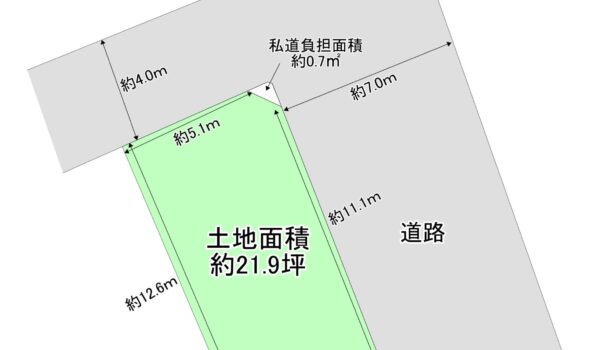 寝屋川市高宮新町土地