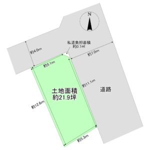 寝屋川市高宮新町土地