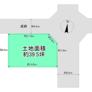 枚方市長尾台2丁目　第一期1号地
