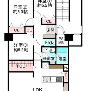 西つるみコーポ412　After